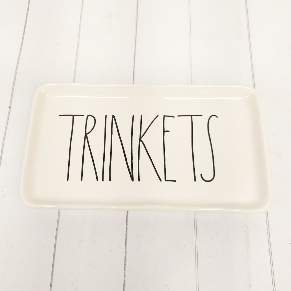 Rae Dunn Artisan Collection TRINKETS Tray NWT